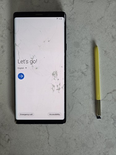 Smashed screen samsung - samsung, galaxy